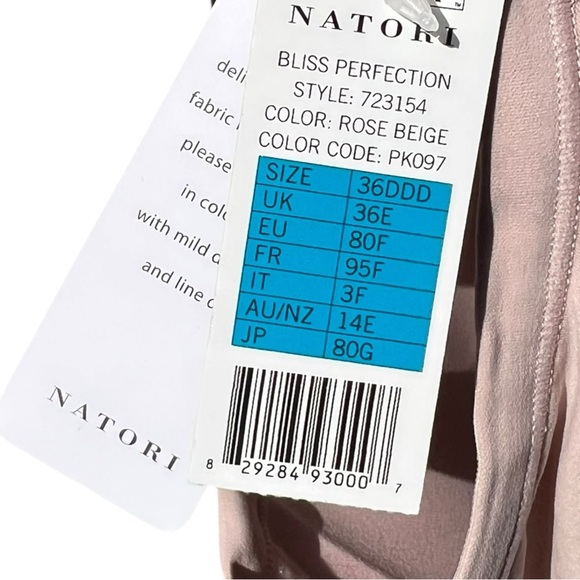 🌻NEW w/tags Natori Bliss Perfection Contour Soft Cup Bra - Picture 8 of 9